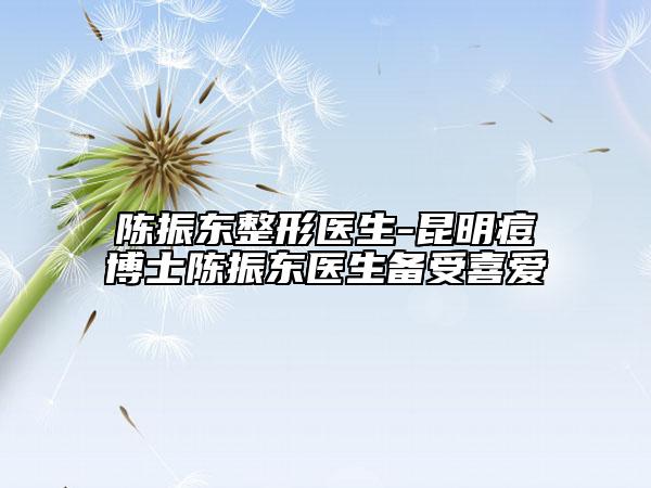 陳振東整形醫(yī)生-昆明痘博士陳振東醫(yī)生備受喜愛(ài)