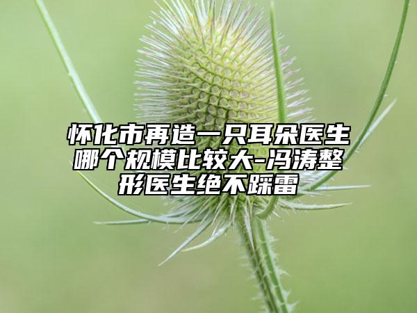 懷化市再造一只耳朵醫(yī)生哪個規(guī)模比較大-馮濤整形醫(yī)生絕不踩雷